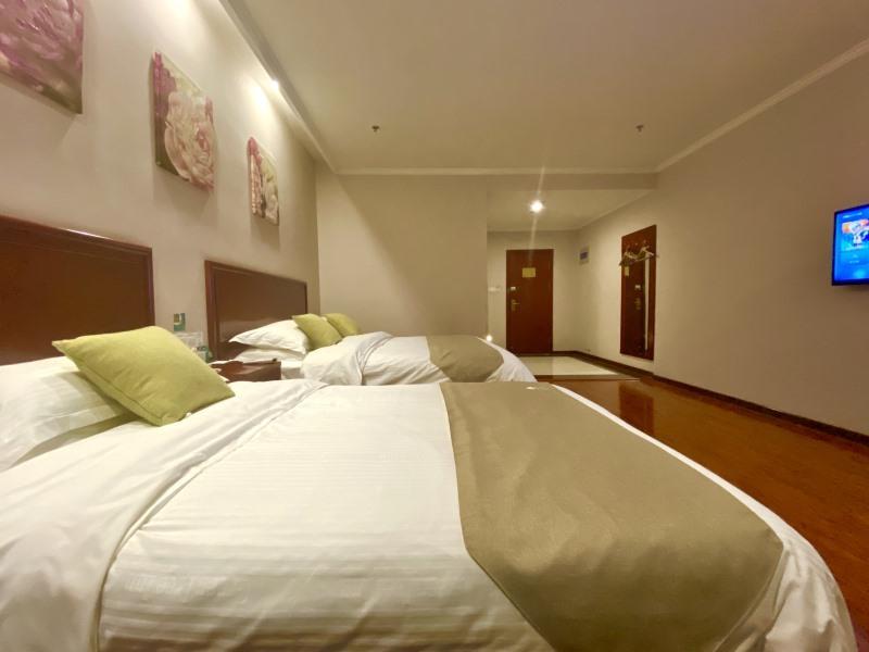 Greentree Inn Shandong Linxi Pingyi Mengyang Road Express Hotel Exterior foto