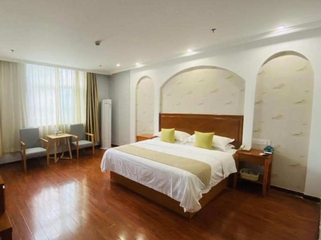 Greentree Inn Shandong Linxi Pingyi Mengyang Road Express Hotel Exterior foto