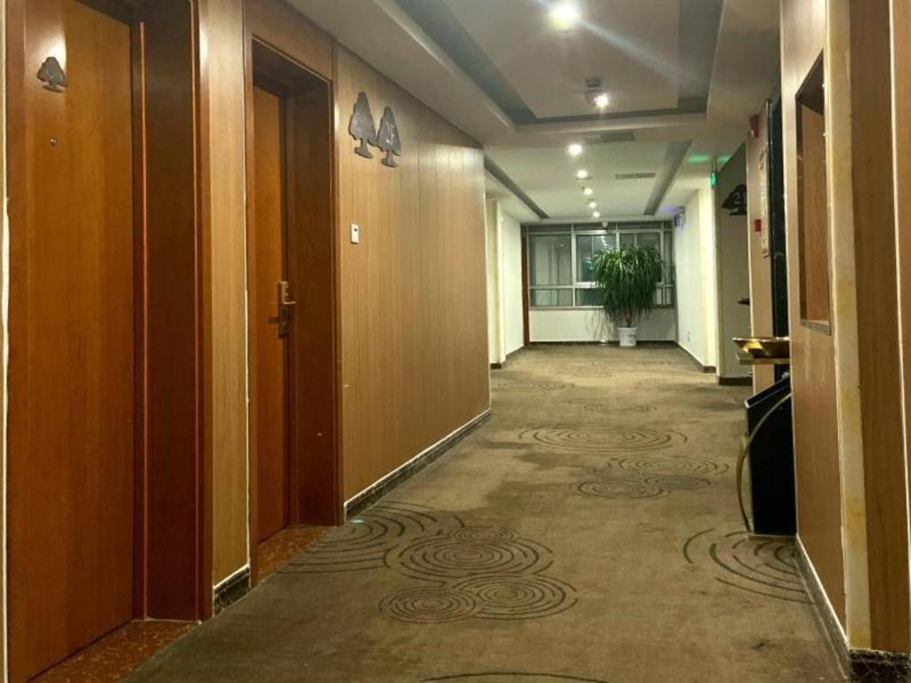 Greentree Inn Shandong Linxi Pingyi Mengyang Road Express Hotel Exterior foto