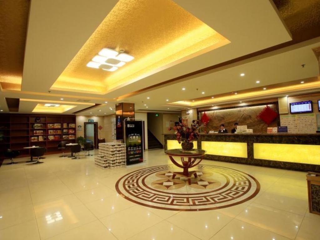 Greentree Inn Shandong Linxi Pingyi Mengyang Road Express Hotel Exterior foto